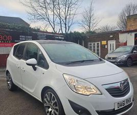 2011 VAUXHALL MERIVA 1.4I 16V EXCLUSIV LIMITED EDITION 5DR MPV PETROL MANUAL