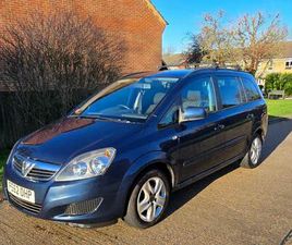 VAUXHALL ZAFIRA VAUXHALL, ZAFIRA, MPV, 2012, MANUAL, 1598 (CC), 5 DOORS