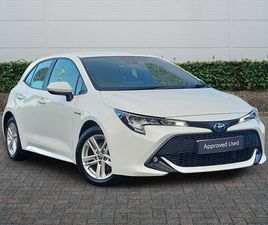 TOYOTA COROLLA ICON HATCHBACK'S 1.8 VVT-H ICON CVT EURO 6 (START/STOP) 5DR