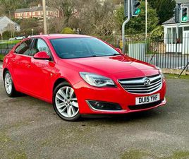 2015 VAUXHALL INSIGNIA 2.0 CDTI [140] ECOFLEX SRI NAV 5DR [START STOP] HATCHBACK DIESEL MANUAL
