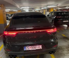 PORSCHE CAYENNE COUPE BLACK ON BLACK