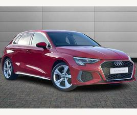 AUDI A3 SPORTBACK 35 TFSI 1.5 TFSI 35 S LINE SPORTBACK S TRONIC EURO 6 (START/STOP) 5DR