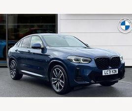 BMW X4 XDRIVE 20D 2.0 20D MHT M SPORT AUTO XDRIVE EURO 6 (START/STOP) 5DR