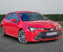 TOYOTA COROLLA DESIGN HATCHBACK'S 1.8 VVT-H DESIGN CVT EURO 6 (START/STOP) 5DR
