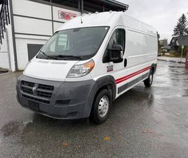 2017 RAM PROMASTER 2500 159 WB HIGH ROOF CARGO VAN
