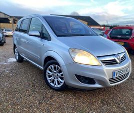 VAUXHALL ZAFIRA 1.6 ACTIVE PLUS EURO 4 5DR