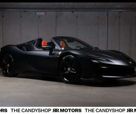 FERRARI SF90 SPIDER *NEUWAGEN*NERO_OPACO*MEGA_SPEC*