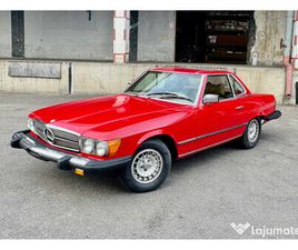 VÂND MERCEDES-BENZ SL 450 R107 AN 1977 IMPORT SUA CABRIO/AC