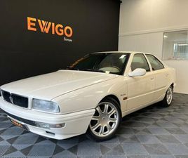 MASERATI QUATTROPORTE IV 3.2L V8 336CH BI-TURBO BIANCO BIRDCAGE SUIVI CHEZ SPÉCIALISTE DISTRIB OK