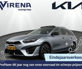 KIA CEE'D SPORTSWAGON - CEED 1.5 T-GDI GT-LINE - AUTOMAAT NAVIGATIE - SCHUIF-/KANTELDAK - STOEL-/STUURVERWARMING