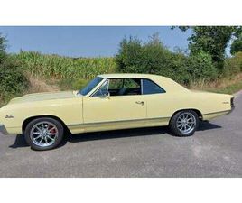 1967 CHEVROLET CHEVELLE JAUNE MANUEL, 5 VITESSES CONDUITE...
