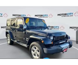 AS IS SPECIAL 2013 JEEP WRANGLER UNLIMITED SAHARA