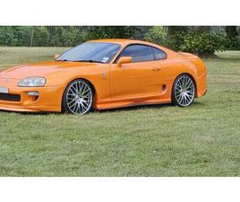 TOYOTA SUPRA 1993 TOYOTA SUPRA ORANGE MANUEL, 4 VITESSES CONDUITE À DR...