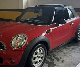 MINI ONE CABRIO DEZEMBRO/11