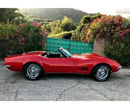 MAGNIFIQUE CORVETTE 1968 CABRIOLET 450CV - 5,7L ROUSH PRÉPARATION. EXTRÊMEMENT PUISSANTE