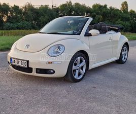VOLKSWAGEN NEW BEETLE CABRIO 1.9 PD TDI SPORTÜLÉS.ÜLÉSFÜTÉS.LED.AUTOMATALÁMPA.TULAJDONOSTÓL