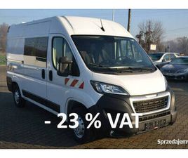 PEUGEOT BOXER FAKTURA VAT* L2H2* BRYGADÓWKA 6-MIEJSC* NISKI PRZEBIEG* ICDA… KĘTY - SPRZEDAJEMY.PL