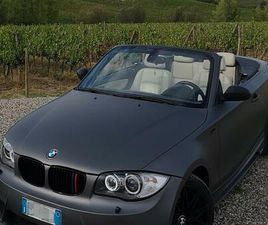BMW SERIE 1 E88 CABRIO BENZINA MANUALE 120I