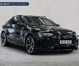2022 - 55 BLACK EDITION SPORTBACK 5DR ELECTRIC AUTO QUATTRO 95KWH (11KW CHARGER) (