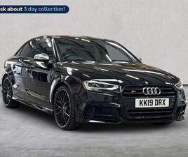 2019 - 2.0 TFSI BLACK EDITION SALOON 4DR PETROL S TRONIC QUATTRO EURO 6 (S/S) (300