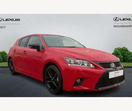 LEXUS CT CT 200H 1.8 200H SPORT CVT EURO 6 (START/STOP) 5DR