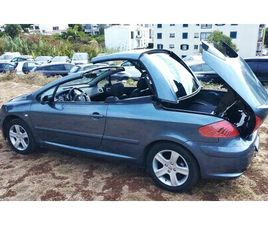 PEUGEOT 307 CC PEUGEOT 307 1.6 CABRIOLET 110 CV (97.000 KMS) JULHO/05
