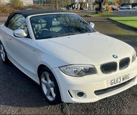 2013 BMW 1 SERIES 2.0 118I EXCLUSIVE EDITION AUTO
