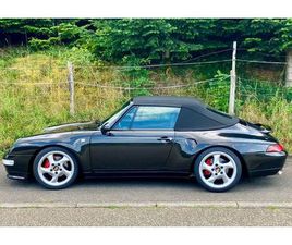 PORSCHE 993 TRIPLE BLACK CABRIO 911 BJ.94