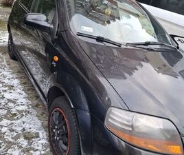 DAEWOO KALOS 1.4 B+G KRAKÓW PRĄDNIK CZERWONY • OLX.PL