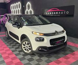 CITROEN C3 SOCIETE CITROEN C3 SOCIETE BLUEHDI 100 CH S&S BVM5 FEEL NAV ~ TVA RÉCUPÉRABLE ~ CARPLAY ~ CLIMATISATION AUTO ~