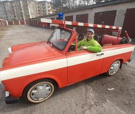 TRABANT FEUERWEHRTRABI UNIKAT 601 KOMBI UMBAU