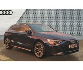 AUDI A3 1.5 TFSI 116 S LINE 5DR S TRONIC