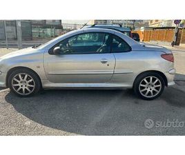 AUTOVETTURA PEUGEOT 206 CC 1.6HDI