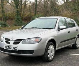 NISSAN ALMERA 2007 NISSAN ALMERA 1.5 S 5DR HATCHBACK PETROL MANUAL