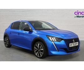 PEUGEOT E-208 100KW GT LINE 50KWH 5DR AUTO