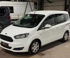 ② FORD TOURNEO COURIER BENZINE 1STE EIG. NAVI AIRCO+ KEURING — FORD — 2EMEMAIN