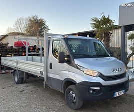 IVECO DAILY 50-180 PLATEAU 6,50M 180 CV CLIM SIEGE SUSPENDU SUIVI COMPLET