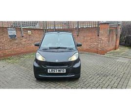 SMART, FORTWO CABRIO, CONVERTIBLE, 2007, SEMI-AUTO, 999 (CC), 2 DOORS