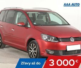 VW TOURAN 1.6 TDI, TRENDLINE, SERV.KNIHA