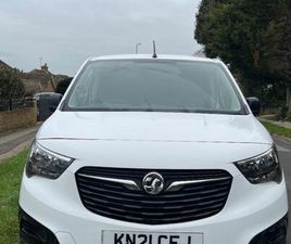 VAUXHALL, COMBO CARGO, PANEL VAN, 2021, MANUAL, 1499 (CC)