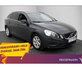 VOLVO V60 D4 R-DESIGN VÄRMARE KEYLESS P-SENSORER LÄDER