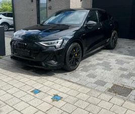 ② AUDI Q8 ETRON SPORTBACK “ FULL BLACK” BTW AFTREKBAAR / PANO — AUDI — 2EMEMAIN
