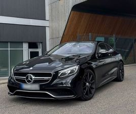 MERCEDES CLASSE S COUPE S63 MERCEDES-BENZ S63 COUPÉ *360*BURMESTER*CARBON*MB-SCHECKHEFT*