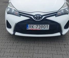 TOYOTA YARIS LLL 1,0 LPG 2016R MALY PRZEBIEG RYBNIK • OLX.PL