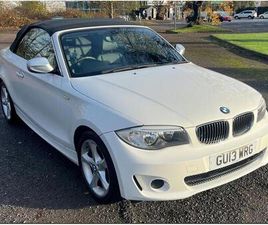 BMW SERIE 1 CABRIOLET 118 2.0 118I EXCLUSIVE EDITION AUTO EURO 5 2DR