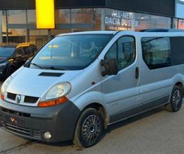 ② RENAULT TRAFIC DUBBELE CABINE 6PL 1STE EIG. AIRCO+ KEURING — CAMIONNETTES & UTILITAIRES — 2EMEMAIN