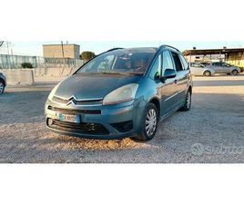 CITROEN C4 PICASSO GRANDE 18.125CV METTANO E BENZI