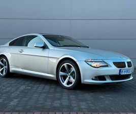 BMW SERIE 6 650 BMW 650I E63 JAPAN, NACHTSICHT, HEAD-UP PANORAMA, SERVICE