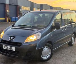 2011 PEUGEOT EXPERT TEPEE 1.6 HDI L1 COMFORT 5DR [6 SEATS] MOBILITY VEHICLE DISABLED ACCESS RAMP ...