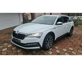 SKODA SUPERB COMBI SCOUT ŠKODA SUPERB 2.0 TDI SCOUT4X4 DSG.VIRTUAL.KLJUKA.MOŽNA MENJAVA